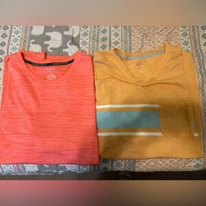 Orange and Yellow T-Shirts